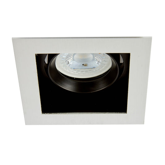 LUMINARIO LED EMPOTRADO PARA INTERIORES DE TECHO ATLAS I  7W 100-240V GX5.3/GU10 60YD4001MVS