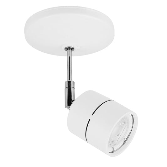 SPOT ACENTO LED DE SOBREPONER PARA INTERIORES DE TECHO BLANCO 6W 100-240V GU10 60YSN368LMVB