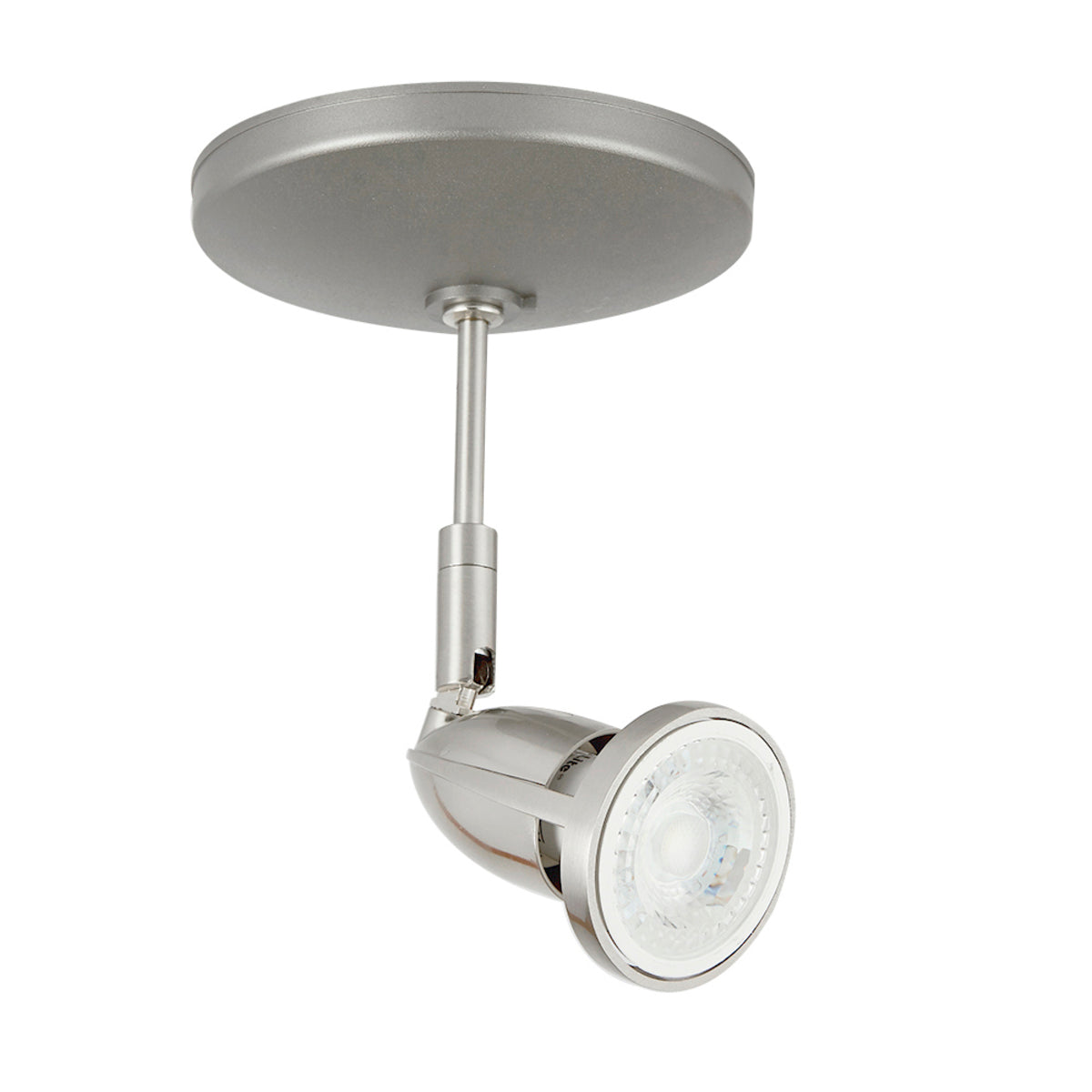 SPOT ACENTO LED DE SOBREPONER PARA INTERIORES DE TECHO GRIS 6W 100-240V GU10 60YSN378LMVS