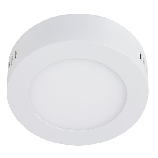 PLAFON LED REDONDO PARA INTERIORES DE SOBREPONER EN TECHO ANKAA I BLANCO 6W 100-240V 320LM 30K 6PTLLEDR30MVB