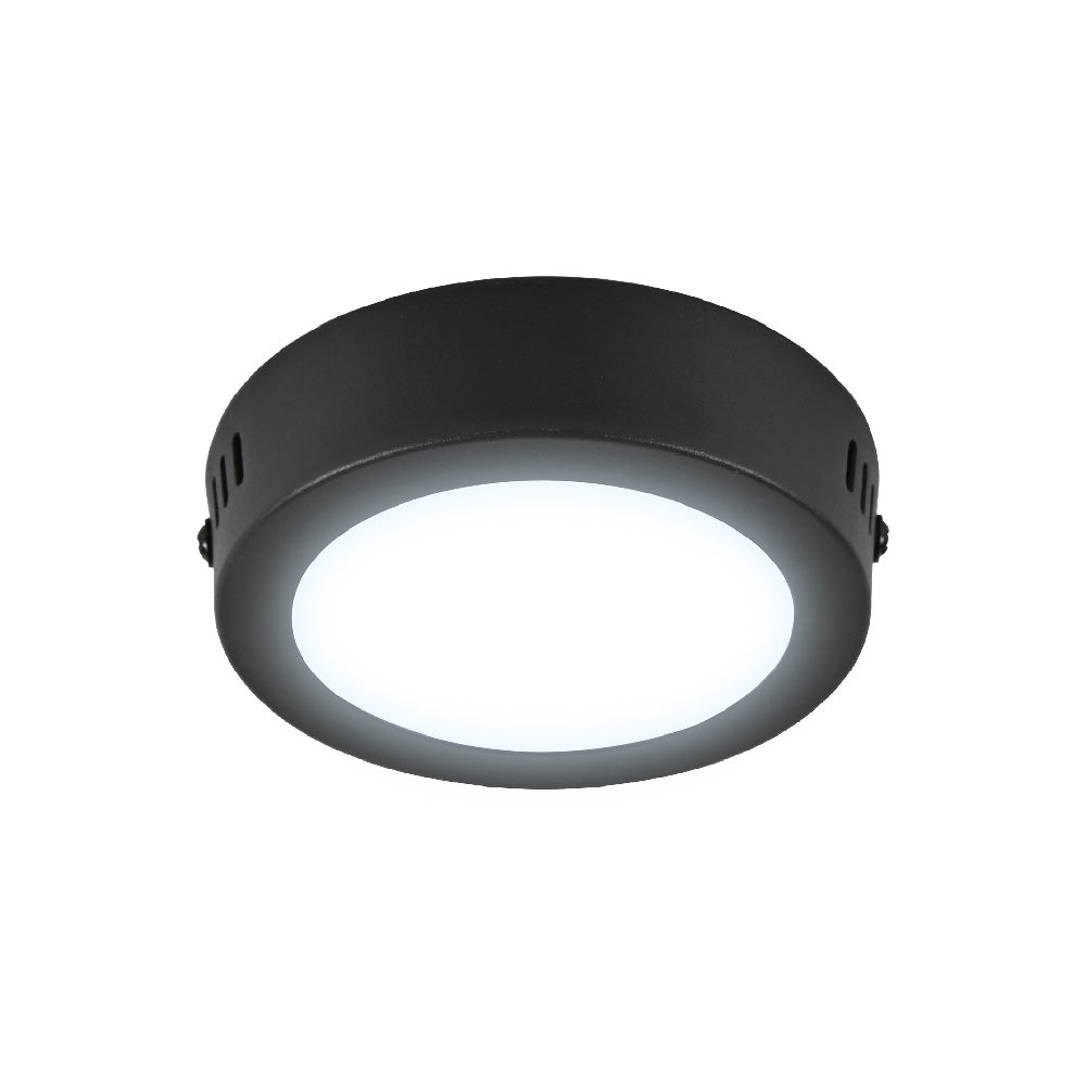 PLAFON REDONDO LED DE SOBREPONER PARA INTERIORES DE TECHO 6W 100-240V 350LM 65K 6PTLLEDR65MVN