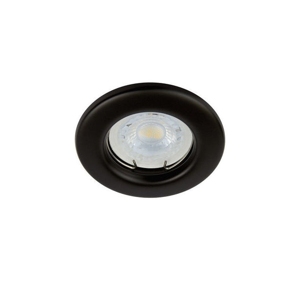 SPOT EMPOTRADO NEGRO GU10 / GU5.3 TECNOLED BA-RDL-200N