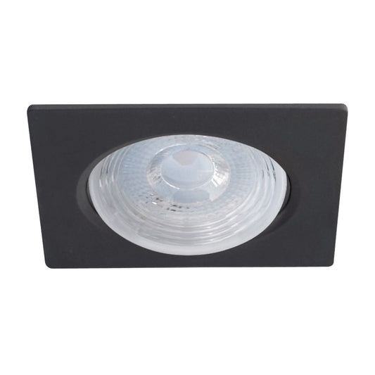 EMPOTRADO LED PARA INTERIORES DE TECHO ALCOR NEGRO 7W 100-240V 500LM 30K 7YDLED156MV30N