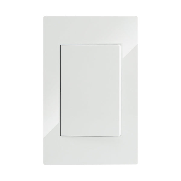 PLACA APAGADOR 1 INTERRUPTOR 3 VIAS BLANCO APL-201 INNLITE APGADOR SENCILLO