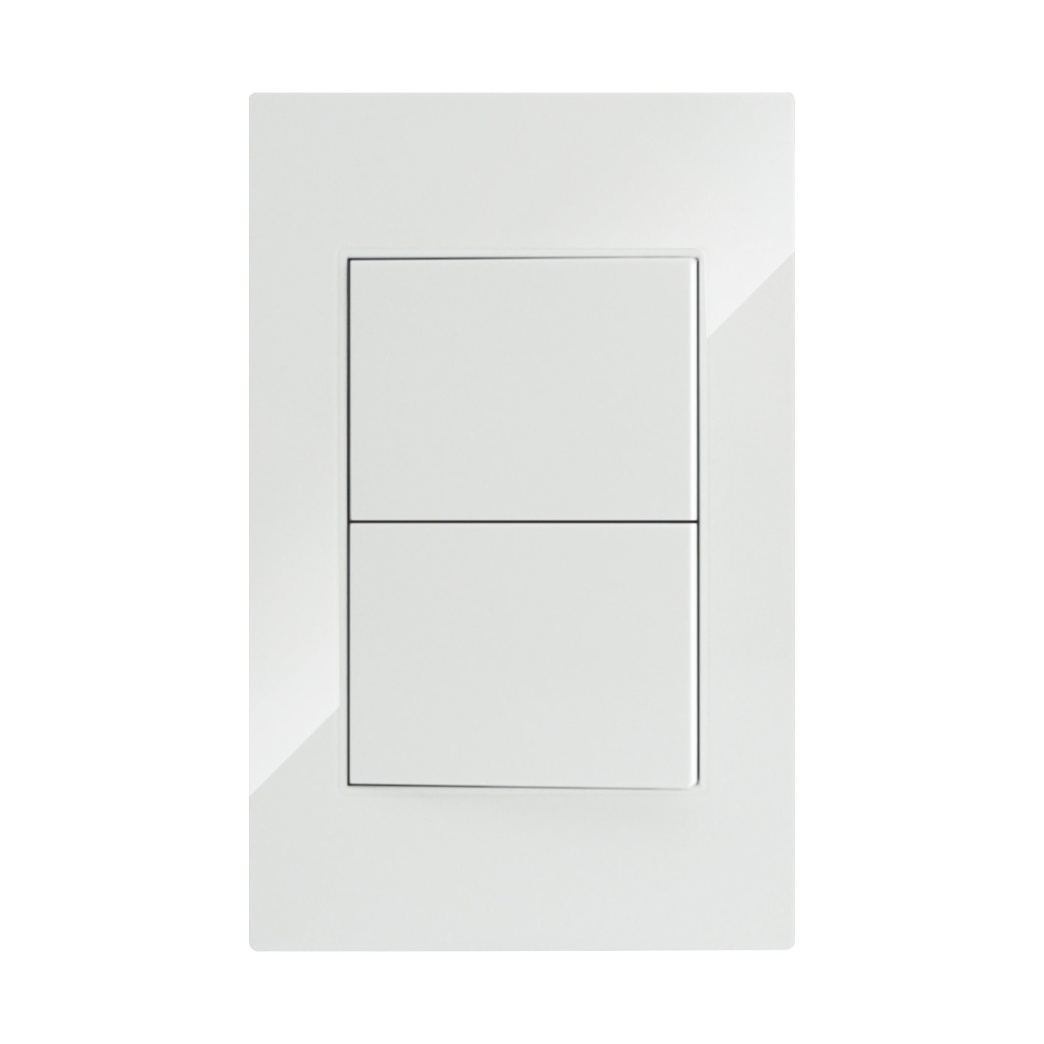 APAGADOR DOBLE COLOR BLANCO INNLITE DE 3 VIAS APL-202 CON DOS INTERRUPTORES
