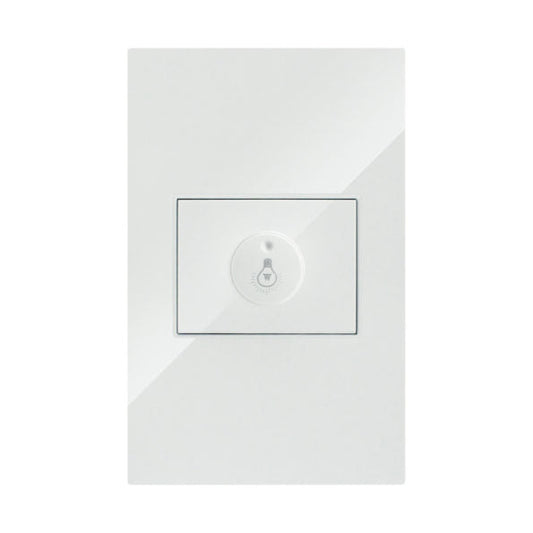 ATENUADOR PARA FOCOS LED MAXIMO 100W DIMMER MARCA ARTLITE BLANCO CON PLACA Y CHASIS ARMADO APL-211