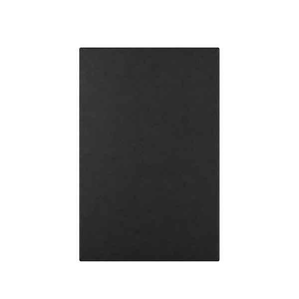PLACA APAGADOR 1 INTERRUPTOR 3 VÍAS NEGRO LUXURY ARTLITE APL-601