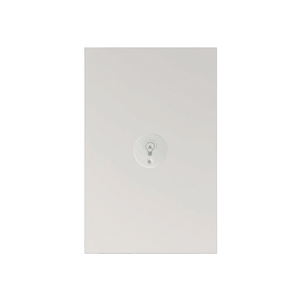 PLACA ATENUADOR DIMMER 100W BLANCO LUXURY ARTLITE APL-711