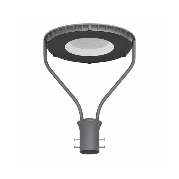 LUMINARIA LED PUNTA DE POSTE EXTERIOR EXTREMO IP66 100W 12,000LM 57K LUZ FRÍA INCLUYE FOTOCELDA ARTLITE ARE-024