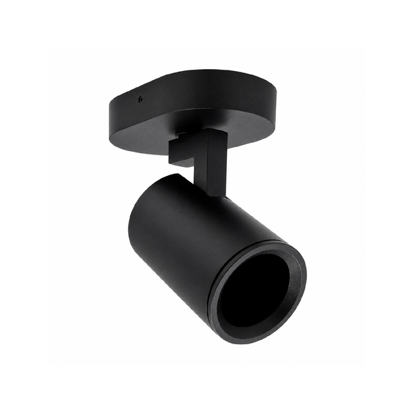 SPOT SOBREPONER DIRIGIBLE NEGRO GU10 BOOMER DS6101-Z