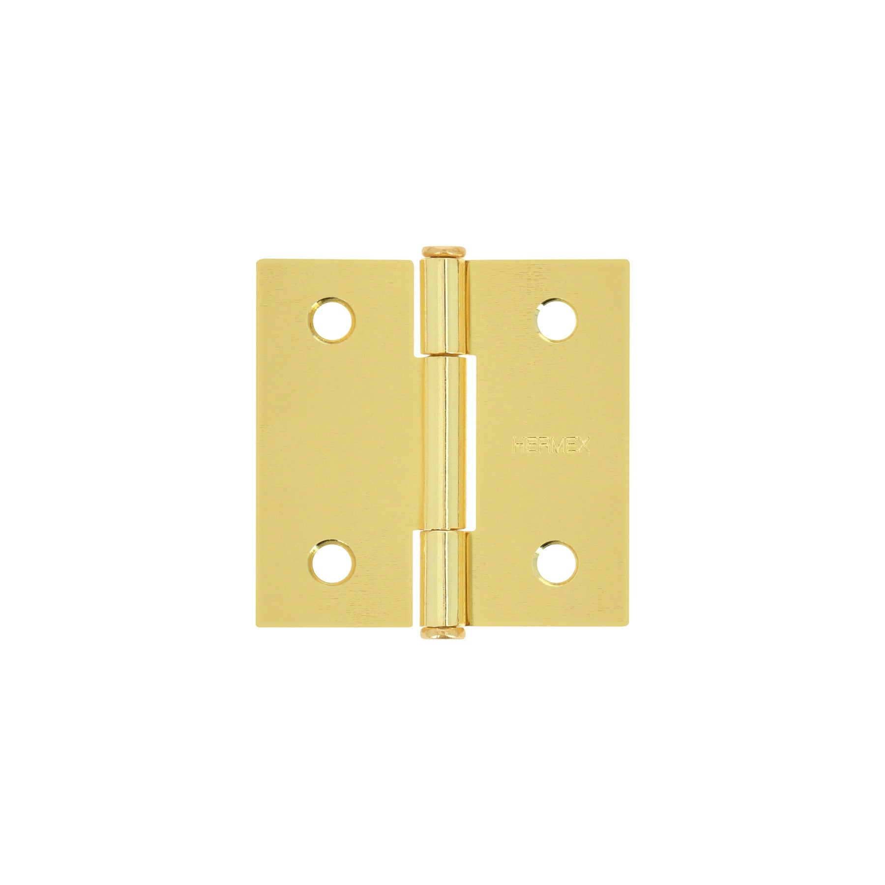 CAJA 10 BISAGRAS ACERO LATONADA 2” 50MM HERMEX 43235 BC-201P