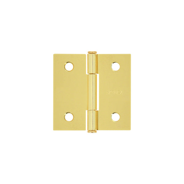 CAJA 10 BISAGRAS ACERO LATONADA 2” 50MM HERMEX 43235 BC-201P