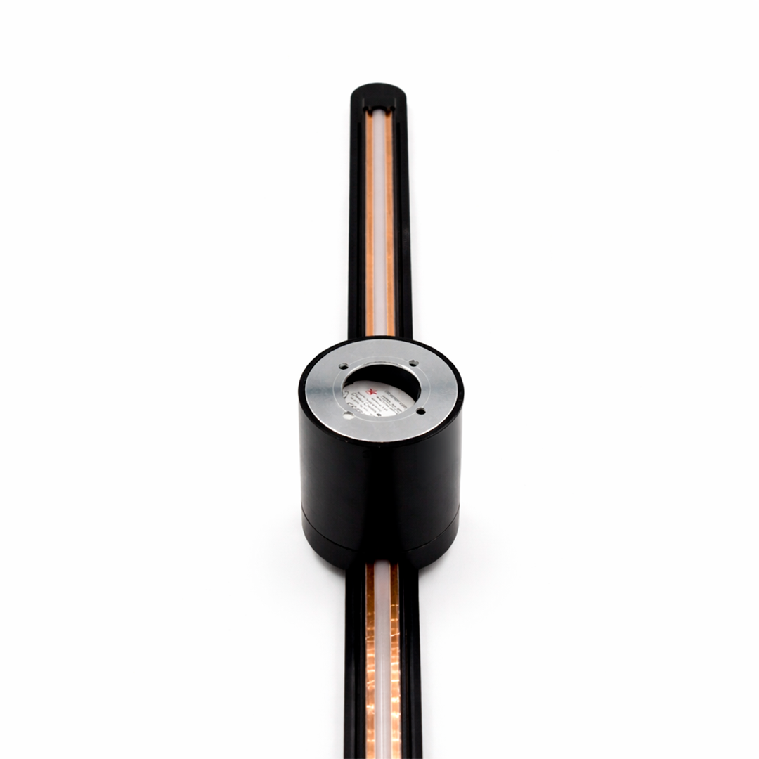 LÁMPARA DE MURO LINEAL NEGRO 12W 822LM 30K LUZ CÁLIDA BOOMER WA9101A3