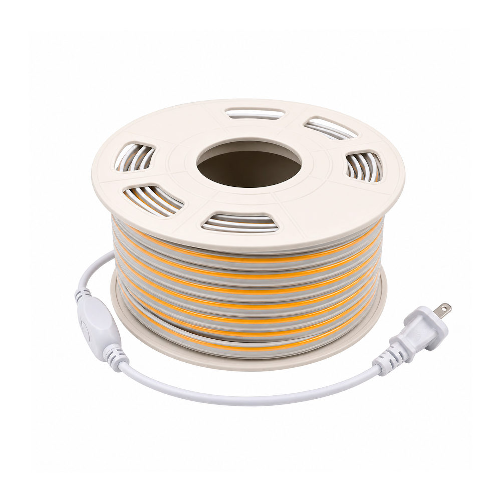 ROLLO 25M TIRA COB LED CONTINUO 300W 127V 65K LUZ FRÍA LUMICRAFT COB127VW