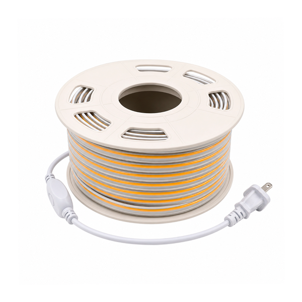 ROLLO 25M TIRA COB LED CONTINUO 300W 127V 65K LUZ FRÍA LUMICRAFT COB127VW