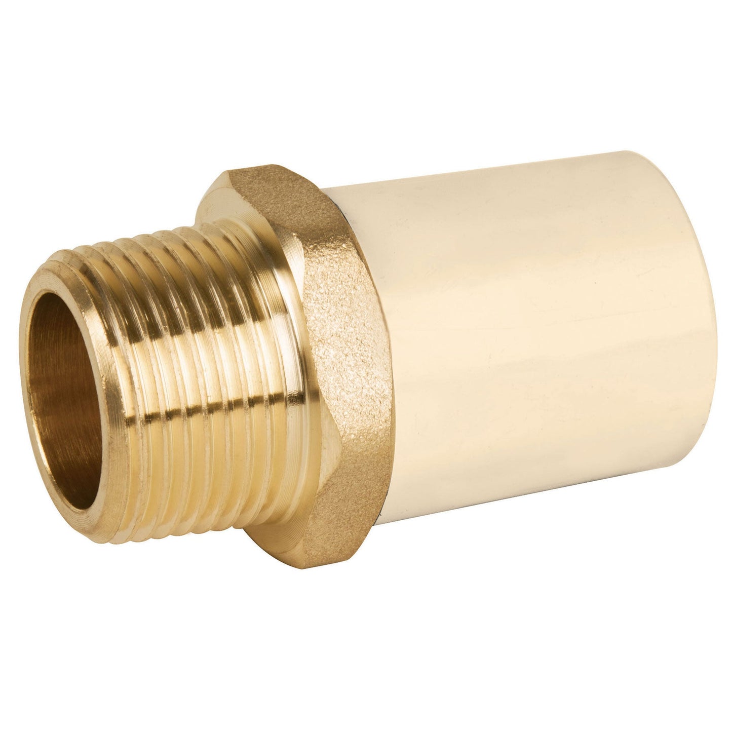 ADAPTADOR MACHO DE CPVC 3/4", CON ISERTO METALICO, FOSET