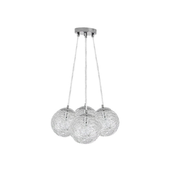 CANDIL BASTIA I ALUMINIO SUSPENDIDO S/L 80W 100-240V E27 CTL-6023