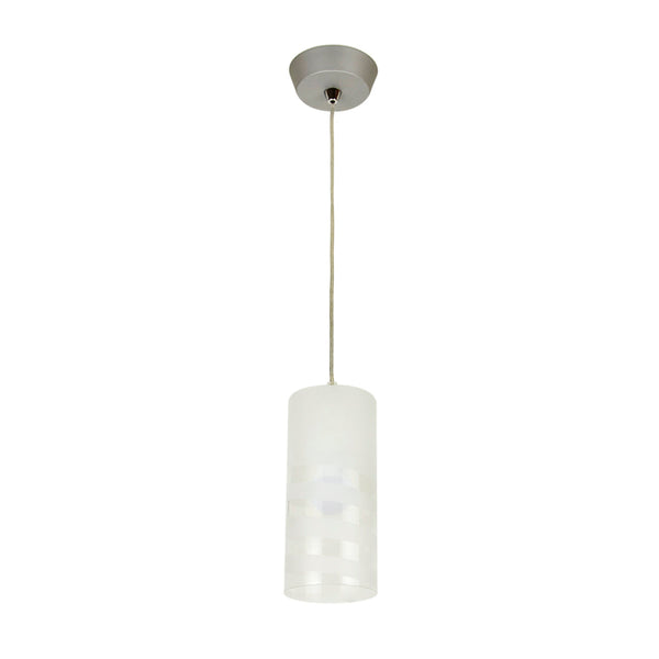 CANDIL LERIDA CRISTAL OPALINO SUSPENDIDO S/L 15W 100-240V E27 CTL-8100/S