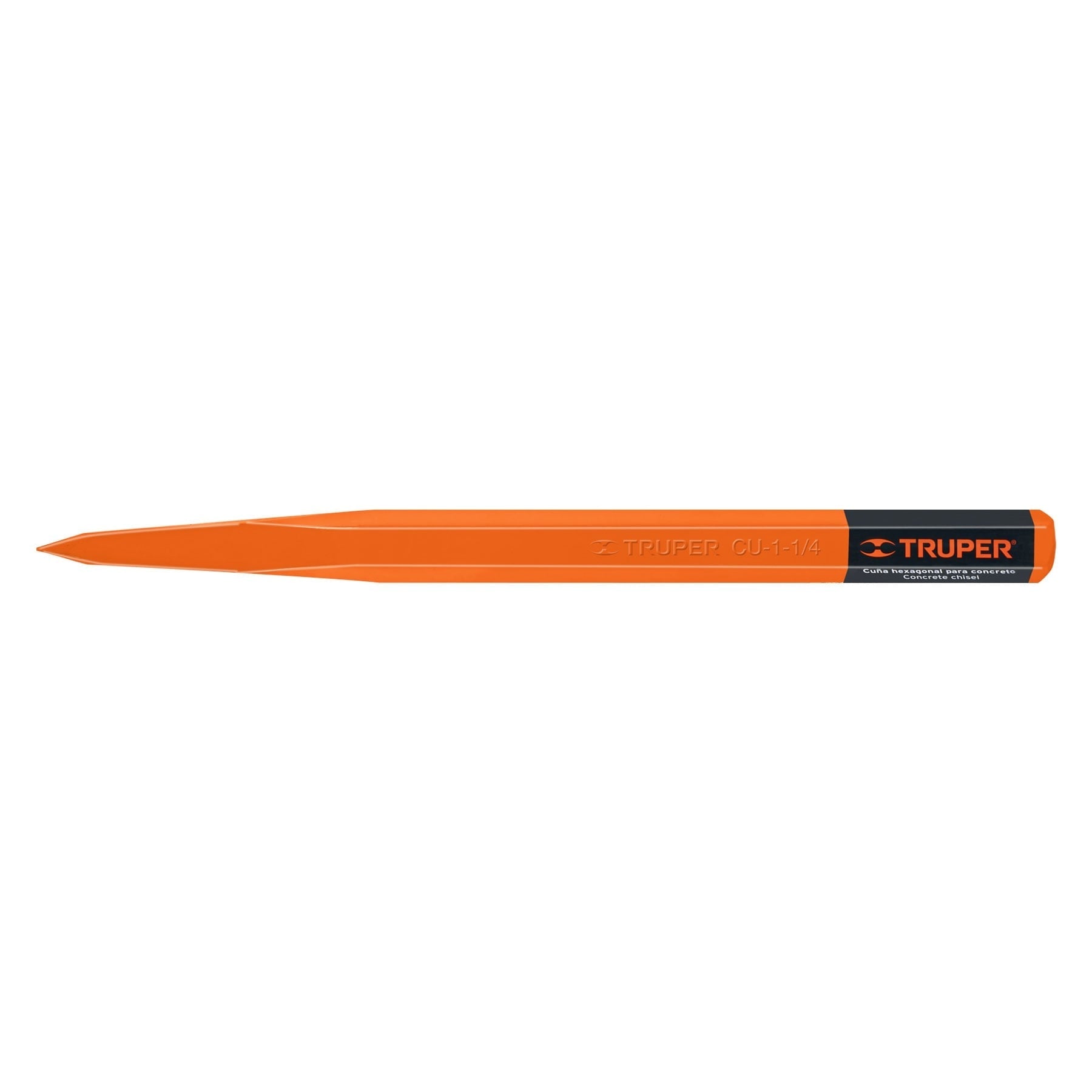 CUÑA PARA CONCRETO, 1-1/4" TRUPER 13059 CU-1-1/4