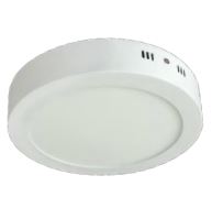 Luminaria Sobreponer LED Circular Diámetro 210mm 1278lm 85-265v Blanco 18W 40K PLEDSC18W40KB