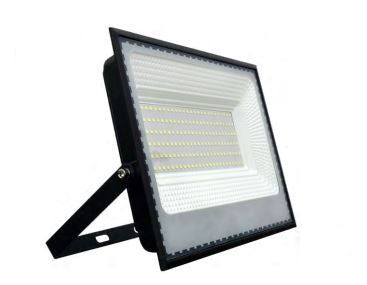 Reflector LED Exterior Slim 20,000lm 340mm x 300mm 85-265V IP65 Negro 200W 65K SLED810200W