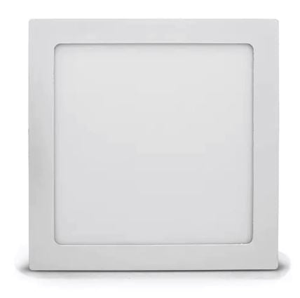 PANEL LED FAT SOBREPONER CUADRADO 24W LUZ FRIA