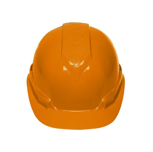 CASCO DE SEGURIDAD AJUSTE MATRACA NARANJA  CAS-N