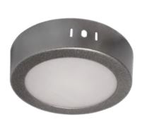 Luminaria Sobreponer LED Circular Diámetro 210mm 1278lm 85-265v Gris 18W 65K PLEDSC18W65KG