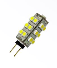 FOCO LED G4 25 LEDS SMD 12 VOLTAJE