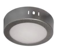 Luminaria Sobreponer LED Circular Diámetro 160mm 787lm 85-265v Gris 12W 65K PLEDSC12W65KG