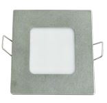 Luminaria Empotrar LED Cuadrado Corte 720mm x 720mm 138lm 85-265v Gris 3W 65K ADHARA3W65KG