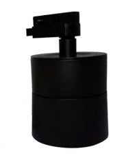 Luminaria tipo spot para riel de 3 hilos 85-265V Negro 30W 40K HEKA30W40KN