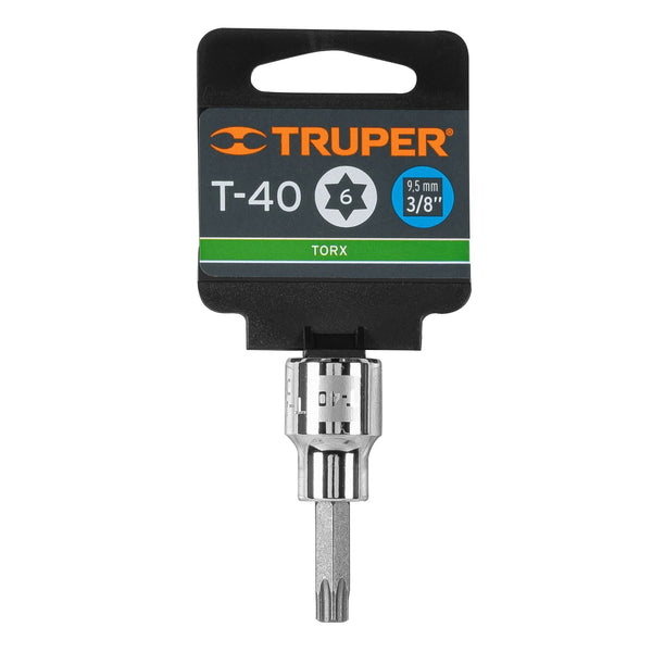 DADO TORX T-40 3/8" TRUPER 13574 D-523940-W