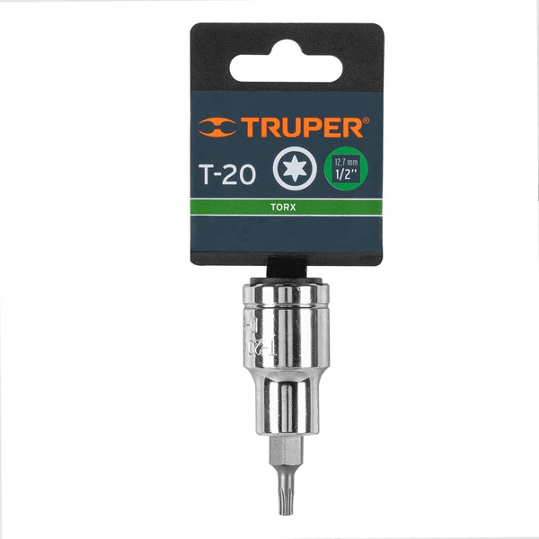 DADO TORX T-20 1/2" TRUPER 13434 D-543920-W