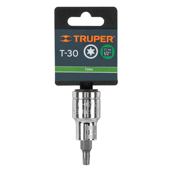 DADO TORX T-30 1/2" TRUPER 13436 D-543930-W