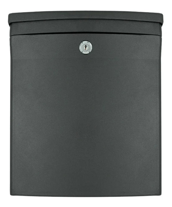 BUZON CONTEMPORANEO POLAND ALUMINIO NEGRO