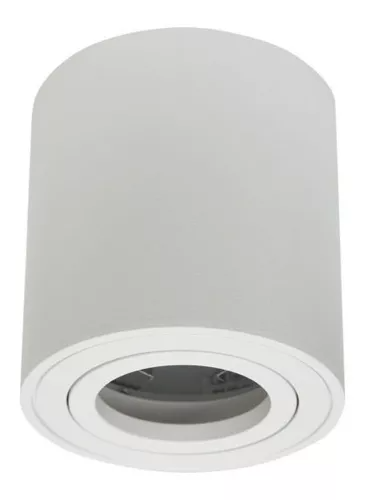 LUMINARIA TECHO CILINDRO SOBREPONER ALUM. BLANCO GU10