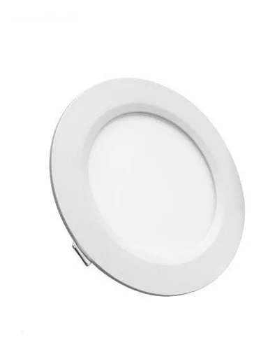 Panel LED Slim Empotrable Techo Spot Lampara Foco Blanco Cálido 5W 127V 35K