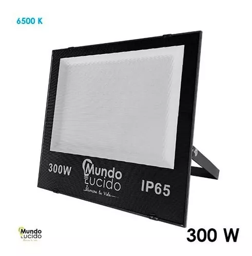 Reflector LED Carcasa Negra 300W 85-265V 21000LM 65K Rf300b