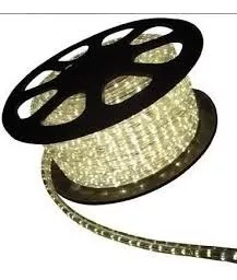 Manguera LED 50mts Exterior Blanco Cálido 5050 8wxm 127V 30K