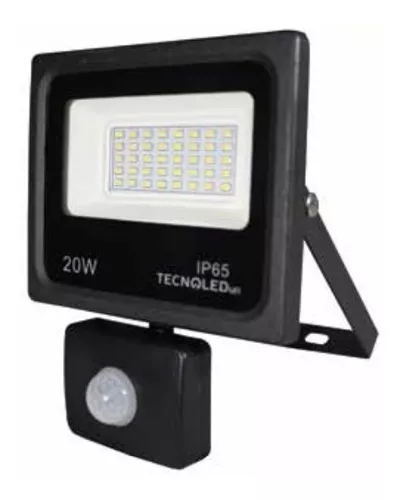 Reflector LED Con Sensor De Movimiento 20W 85-305V 65K