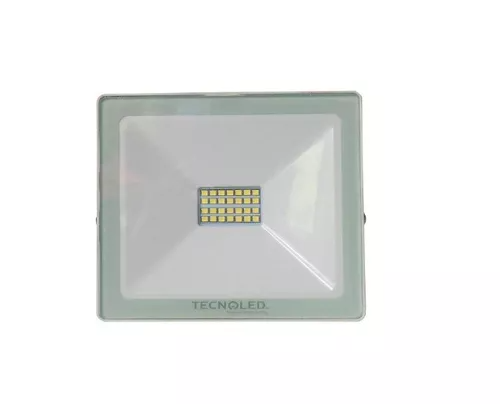 Reflector LED Carcaza Blanca Luz Fría 50W 100-140V 4000LM 65K