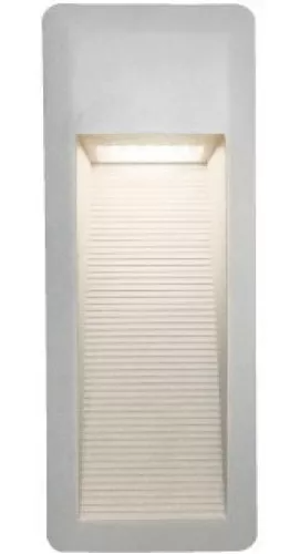 Lámpara LED Cortesía Para Escalera Foco Lampara Spot Muro 90-130V 30K LMSV.8WG Y GRIS