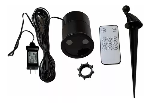 DESTELLADOR DE LUZ DECORATIVO MULTICOLOR C/CONTROL REMO