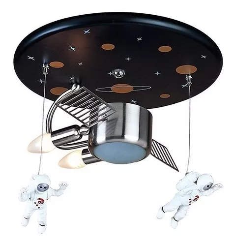 LAMPARA TECHO INFANTIL LED ASTRONAUTA PARED E26/E27 51718