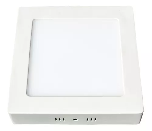 PANEL LED FAT SOBREPONER CUADRADO 12W 85-240VLUZ FRIA