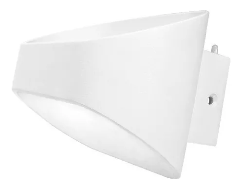 LUMINARIA DE PARED LED OVALO EXTERIOR 6W B/FRIO