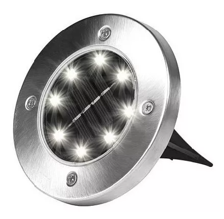 Estaca Solar LED Para Jardín 8W 65K IP65 JS-IS-8SCWS