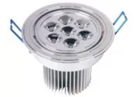 Spot Empotrable Dirigible De Techo Con LED Foco Blanco Cálido De 7W 85-265V 560LM 27K