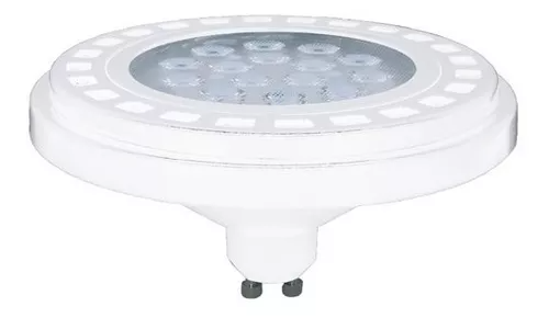 FOCO LED AR111 LUZ NEUTRA LAMPARA G53 15W 100-277V 1200LM 41K GU10 57119 PHILCO